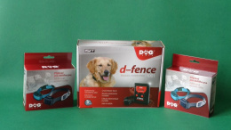 BEZ kabla Elektroniczne ogrodzenie DOG TRACE d-fence 1003 Dla 3 psów