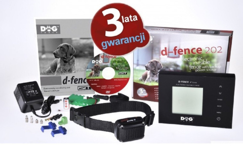 elektroniczne ogrodzenie dla psa d-fence 2002 z kablem 100 metów elektroniczne ogrodzenie dla psa d-fence 2002 z kablem 100 metów