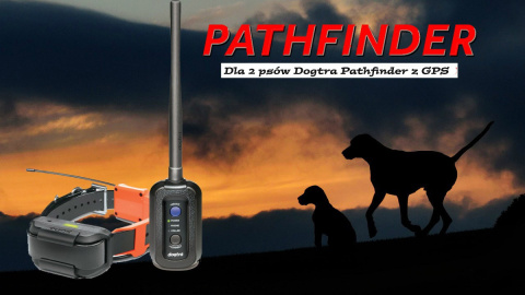 Dla 2 psów Dogtra Pathfinder z GPS dla dużych psów Myśliwskich Dla 2 psów Dogtra Pathfinder z GPS dla dużych psów Myśliwskich