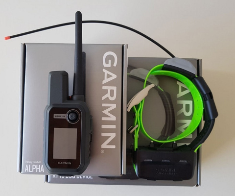 GPS dla psa Garmin Alpha 10 obroża KT15 x z funkcją śledzenia i szkolenia duże rasy psów