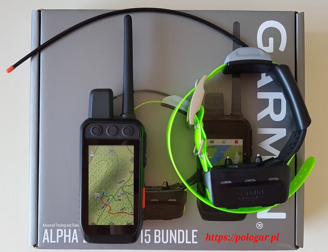 Gps dla psa Garmin Alpha 200 z obrożą KT15 (śledzenie + sygnalizacja świetlna + wibracja, dźwięk, stymulacja) Gps dla psa Garmin Alpha 200 z obrożą KT15 (śledzenie + sygnalizacja świetlna + wibracja, dźwięk, stymulacja)