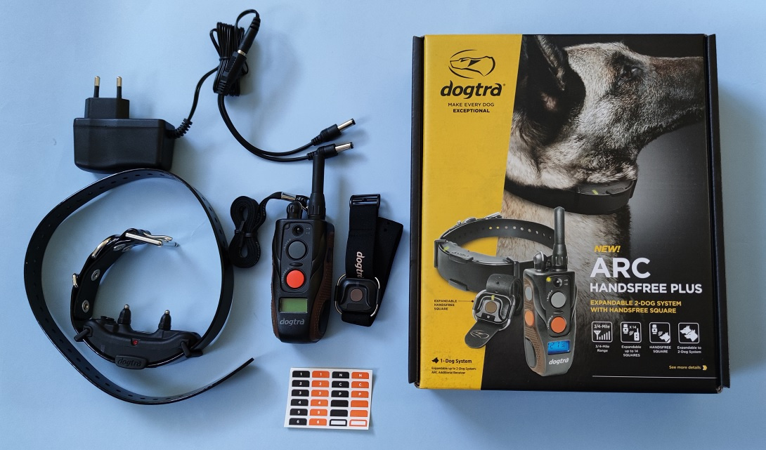 Obroża do tresury psa dogtra ARC HANDSFREE PLUS Obroża do tresury psa dogtra ARC HANDSFREE PLUS