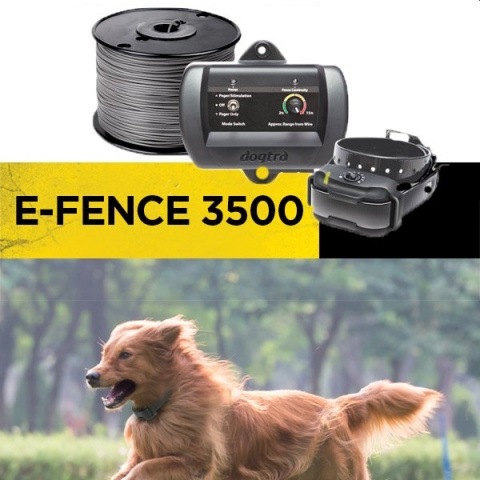 Kabel 300 metrów Elektroniczne ogrodzenie DOGTRA E-Fence 3500 duże i średnie rasy Kabel 300 metrów Elektroniczne ogrodzenie DOGTRA E-Fence 3500 duże i średnie rasy