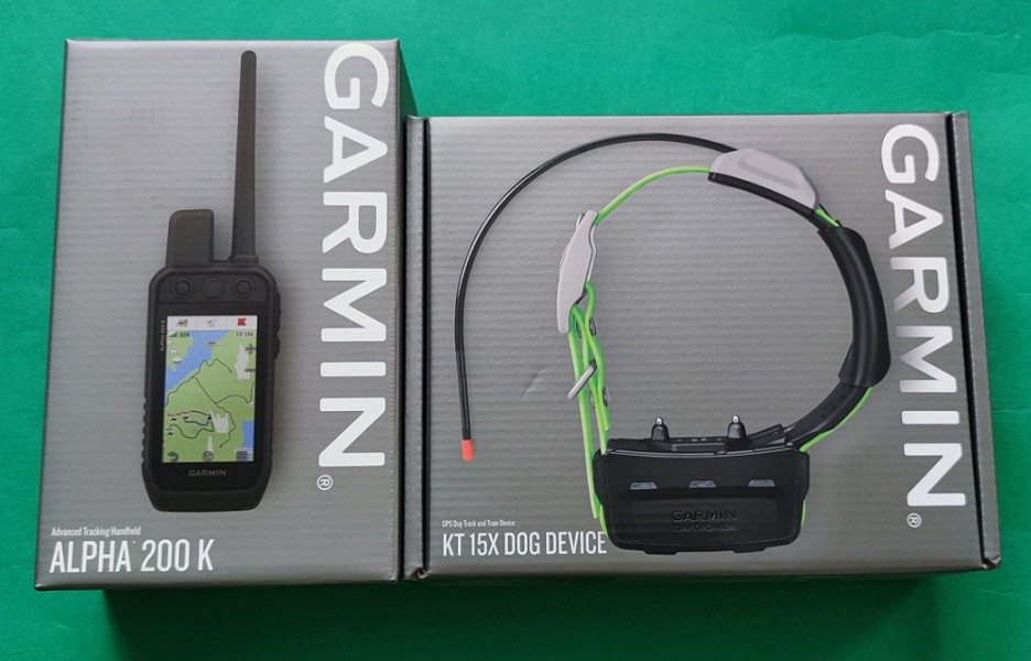 GPS dla psa Garmin Alpha 200 obroża KT 15X z funkcją śledzenia i szkolenia psa