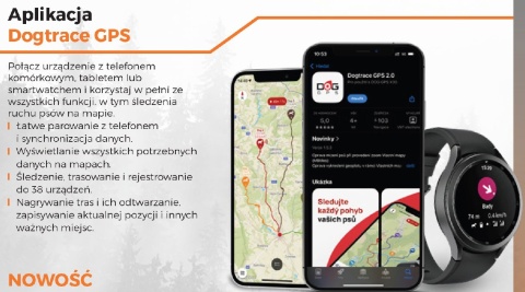 Lokalizator GPS Pilot urządzenie ręczne dla DOG GPS X40