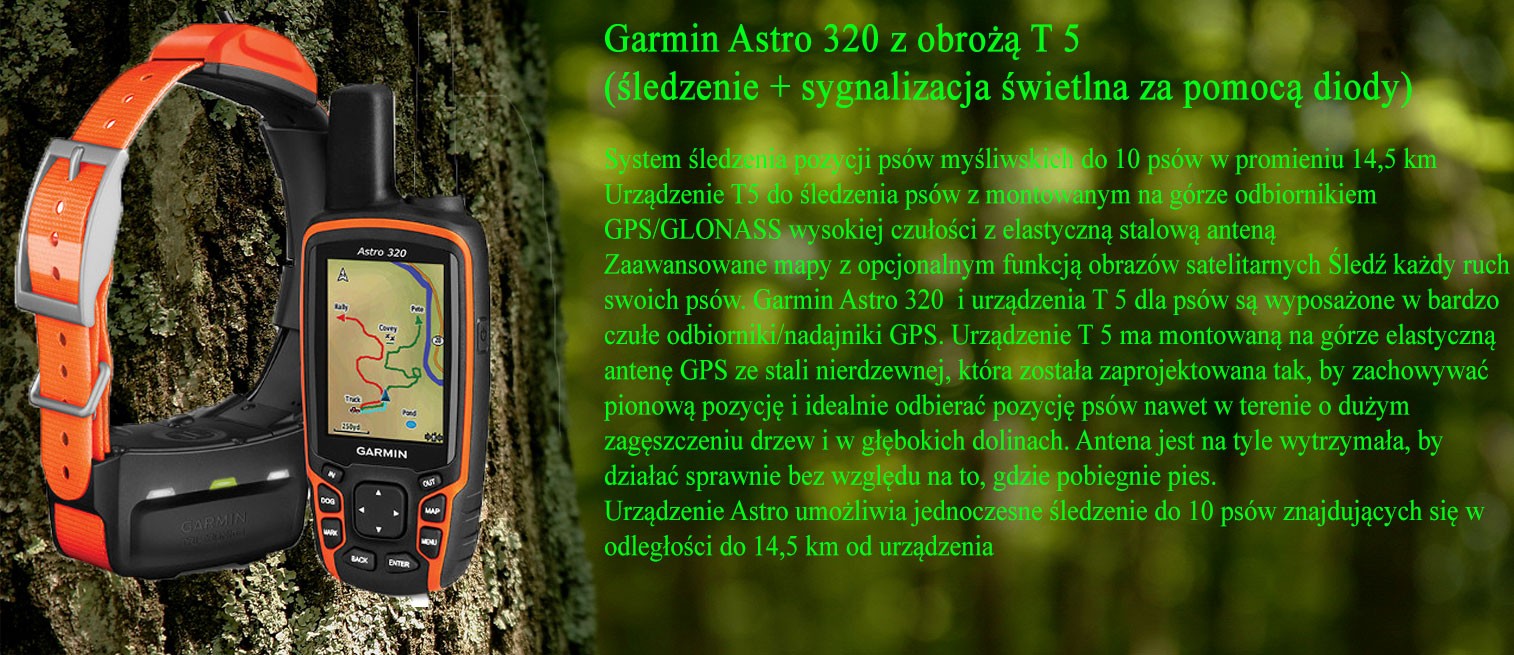 GARMIN ASTRO 320 DLA MYŚLIWYCH